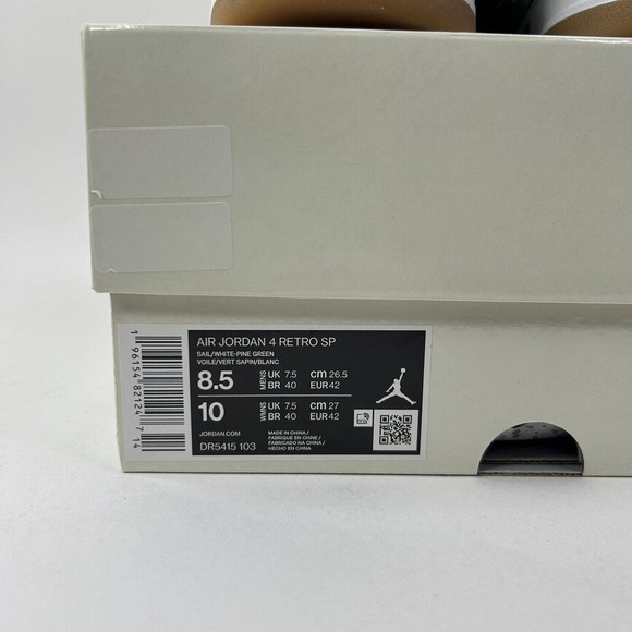 Nike Shoes Air Jordan 4 Retro SP x Nike SB “Pine Green” 2024 - Picture 5 of 5